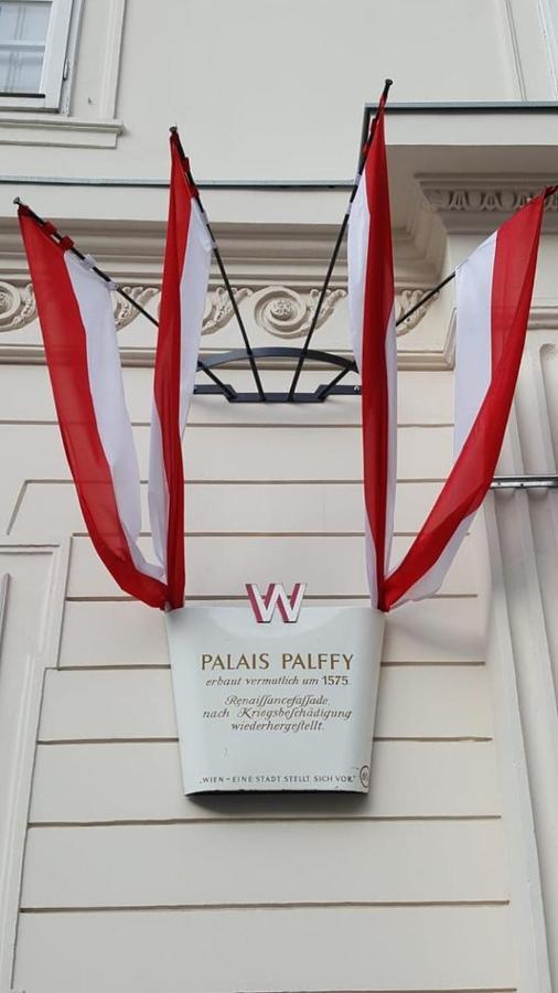 Palais Palffy Apartment Viena Exterior foto